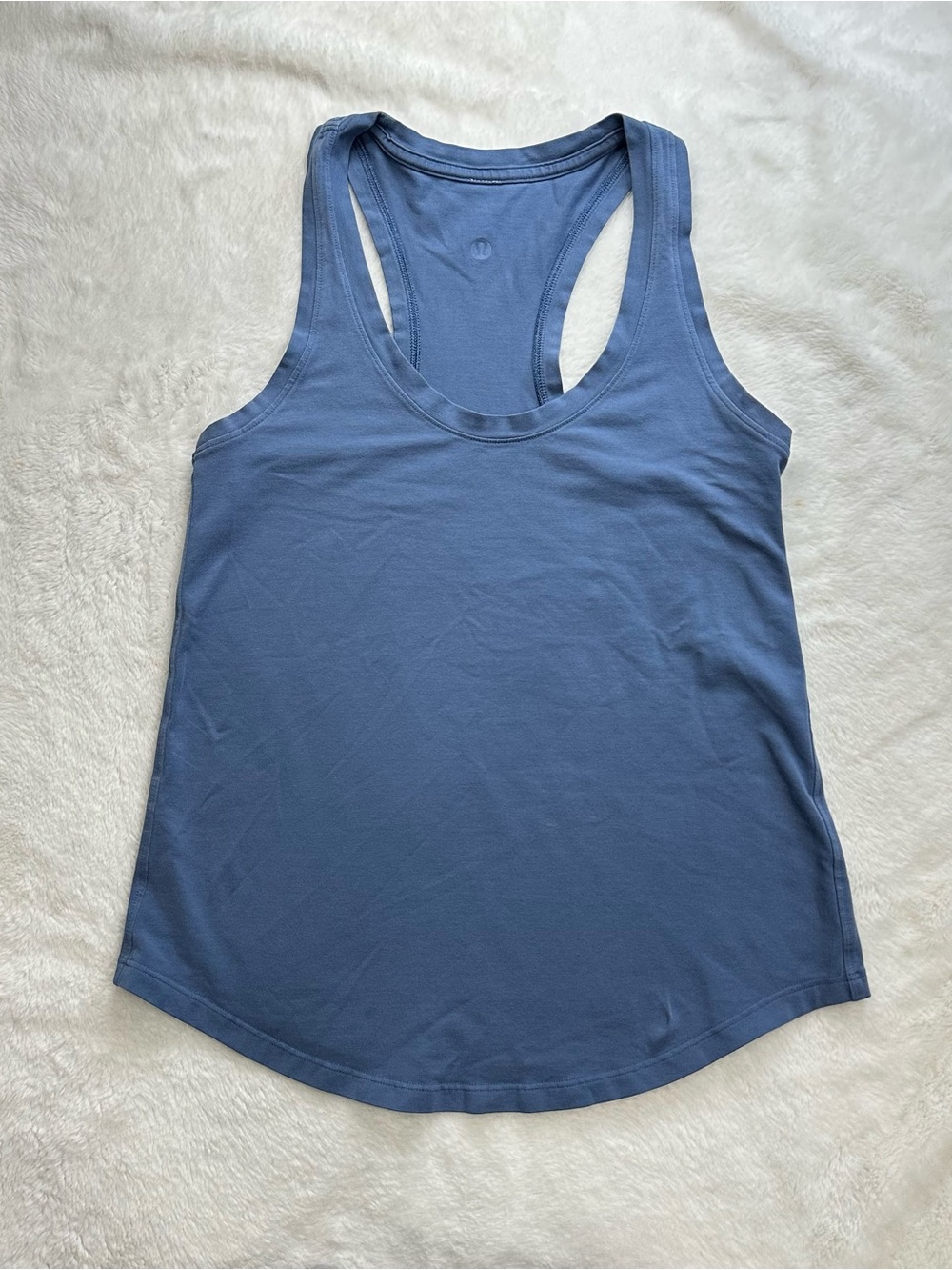 Lululemon Love Tank Top - Washed Denim Blue - Size 4